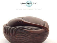 Tablet Screenshot of gallerypacific.co.nz